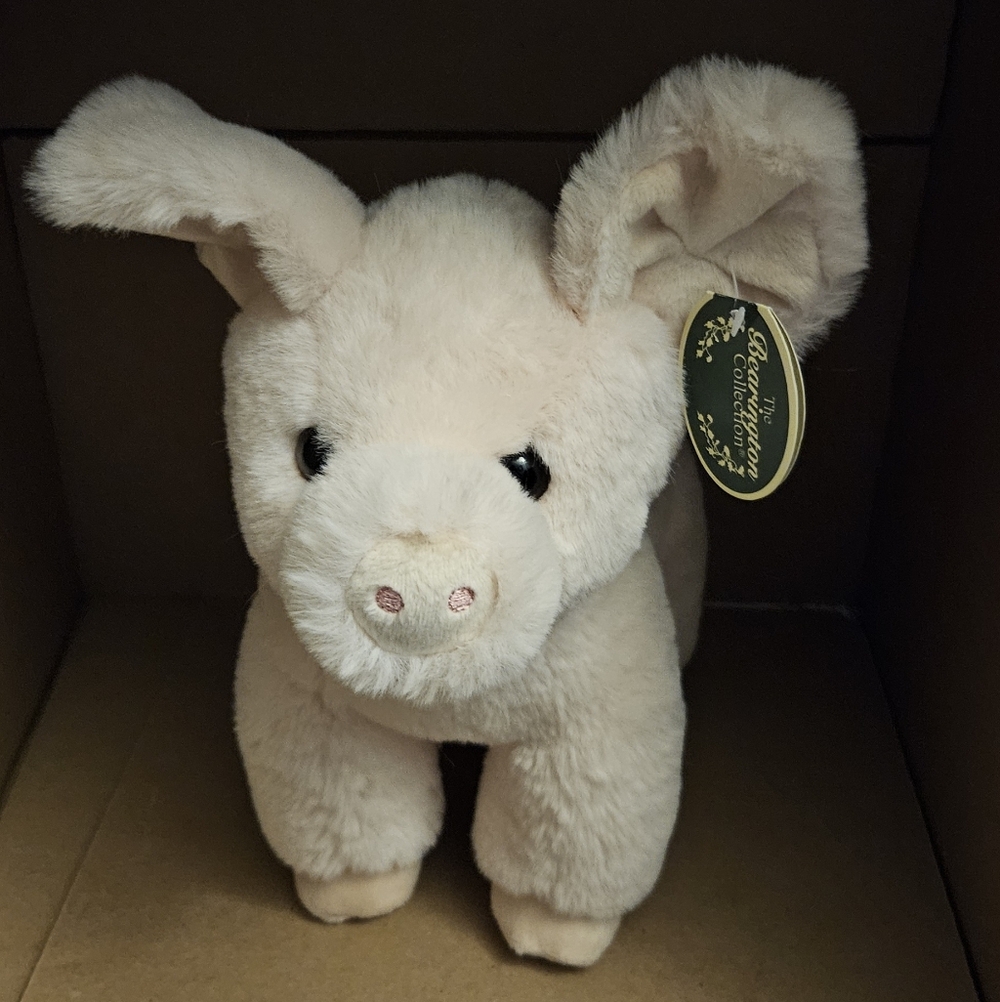 10" Dixie Plush Pig With Tags